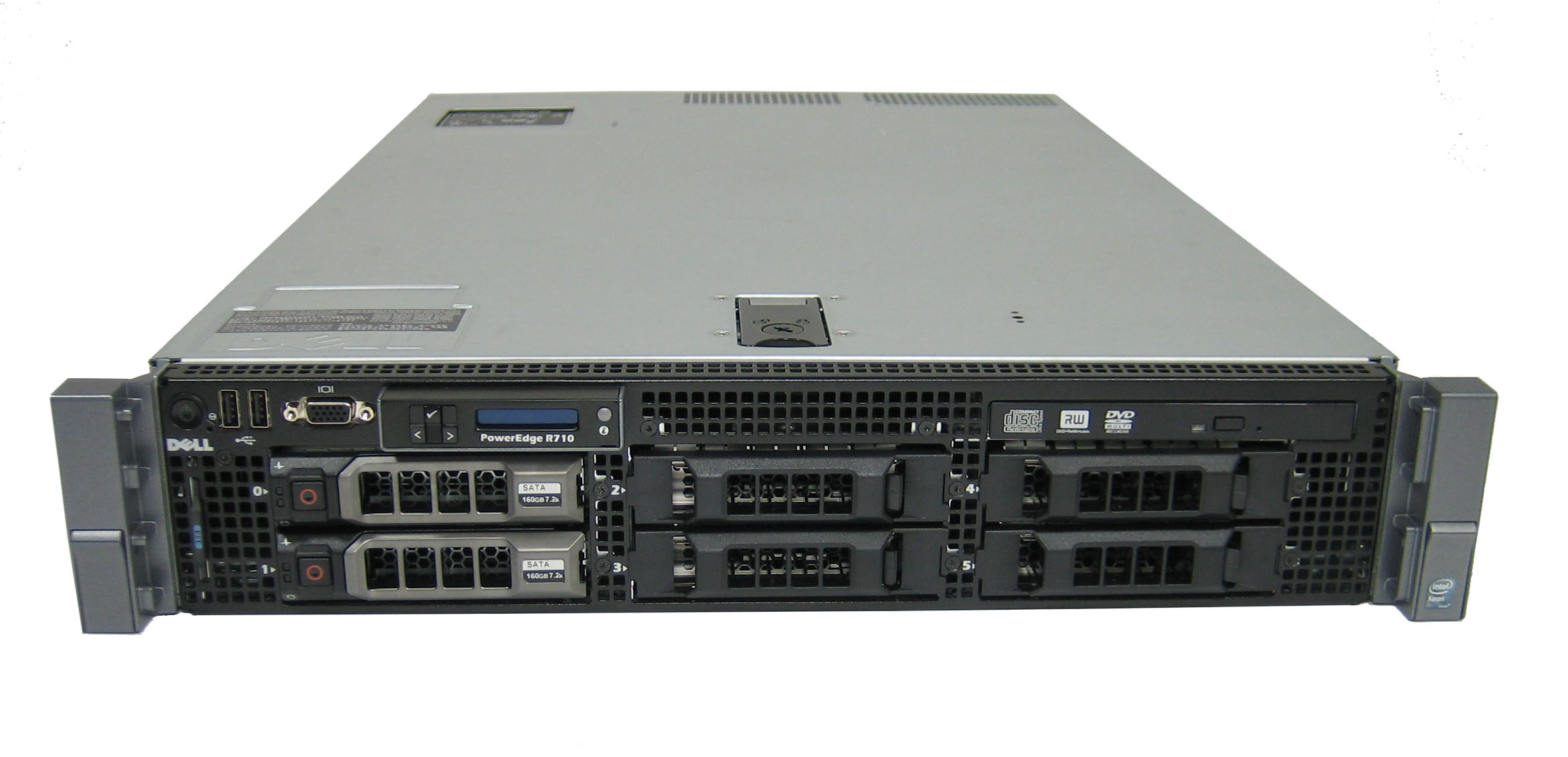 SERVER DELL POWEREDGE R710, 6 CORE PROCESSOR E5645 2.4GHZ 12MB CACHE